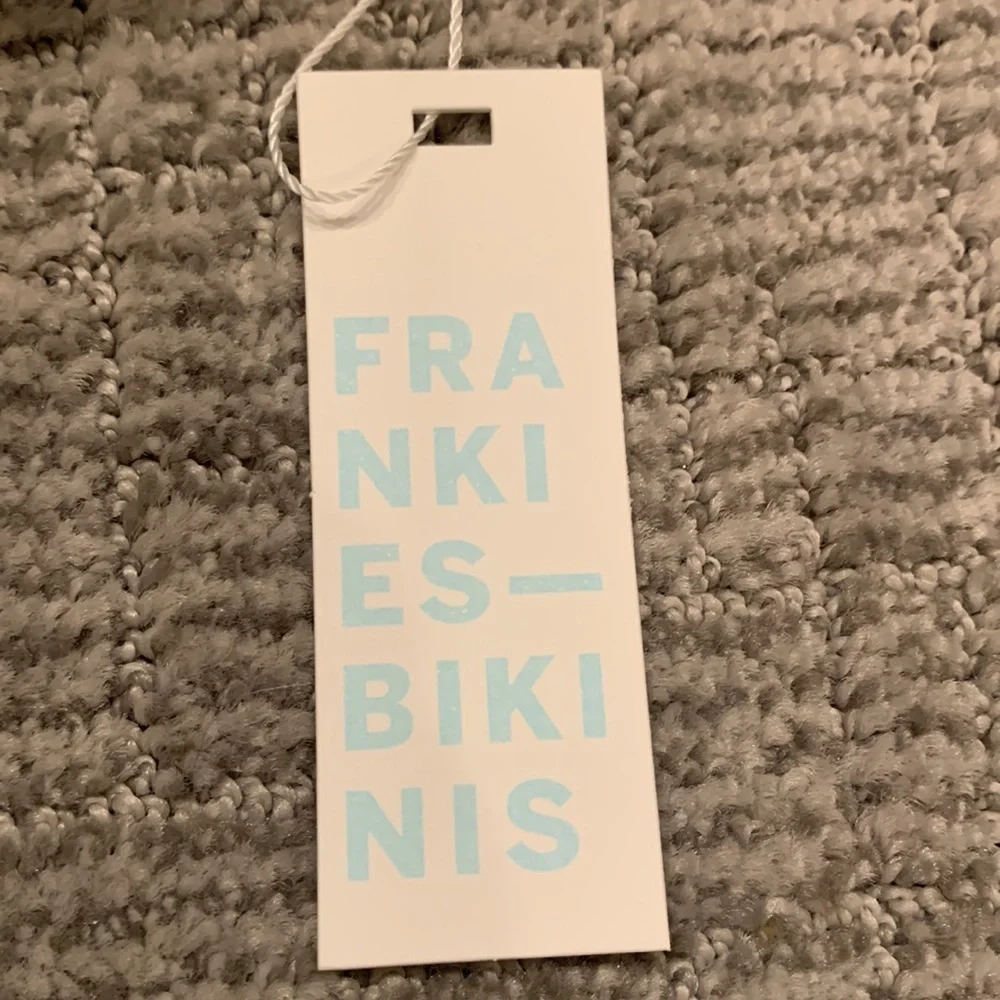 Frankies Bikinis Tia String Bikini Bottom L